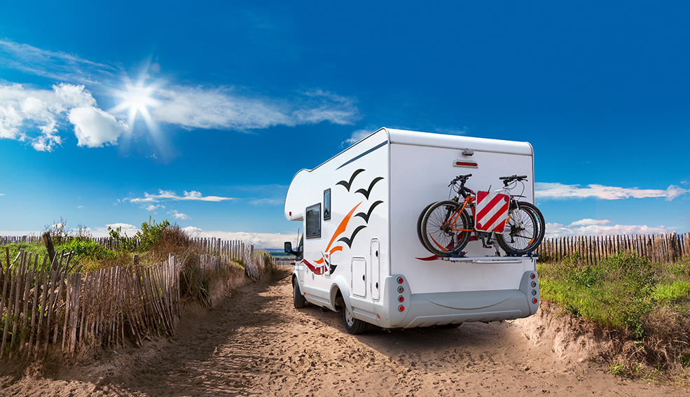 camping car plage